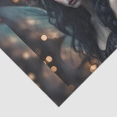 Mooie rustieke kerst fee decoupage papier (Detail)