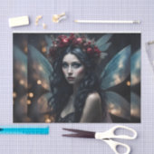 Mooie rustieke kerst fee decoupage papier (Craft)