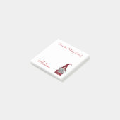Mooie Rustieke Op Maat Gemaakte Kerst Kantoor Kabo Post-it® Notes (Schuin)