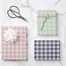 Mooie rustieke roze groene blauwe geruite patroon