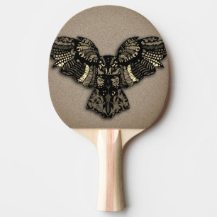 Mooie Rustieke Uil Tafeltennisbatje