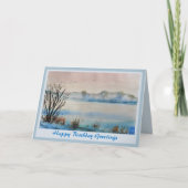 Mooie rustige Schilderachtig Mannen verjaardag Kaa Kaart (Voorkant)