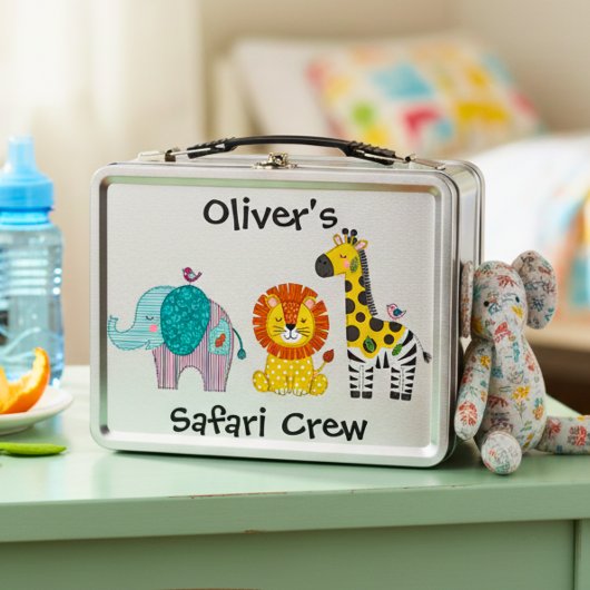 Mooie Safari Dieren Patchwork