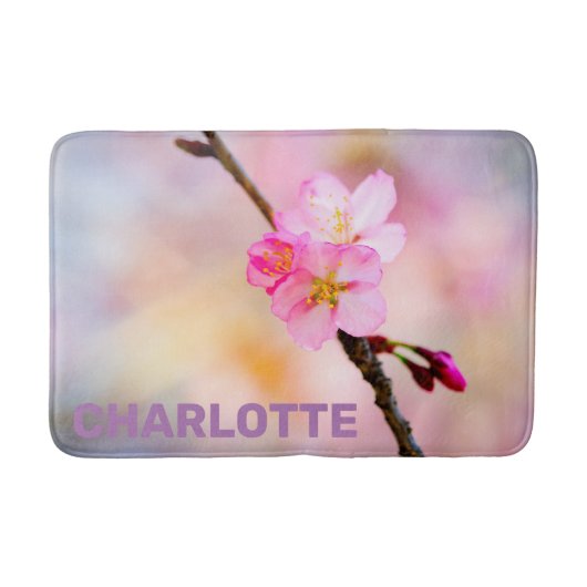 Mooie Sakura Cherry Blossom Badmat (Voorkant)