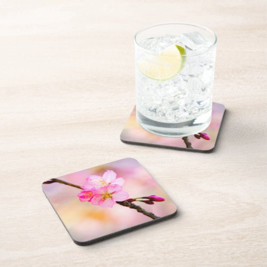 Mooie Sakura Cherry Blossom Bier Onderzetter (Rechterzijde)