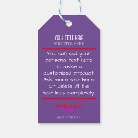 Mooie Sakura Cherry Blossom Cadeaulabel (Achterkant)