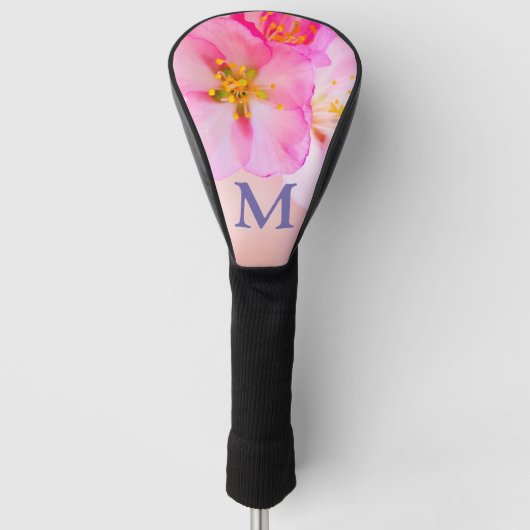 Mooie Sakura Cherry Blossom Golfheadcover (Voorkant)