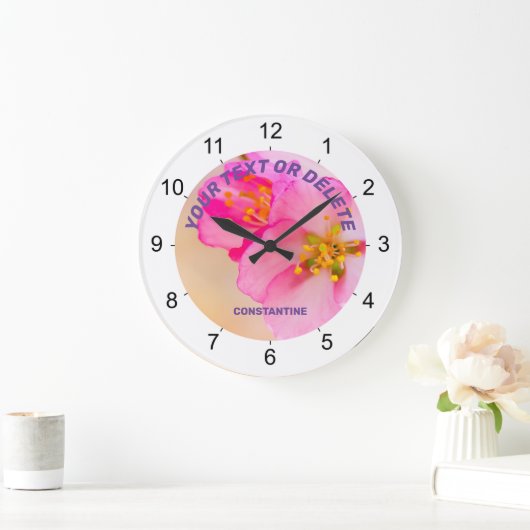 Mooie Sakura Cherry Blossom Grote Klok (Huis)