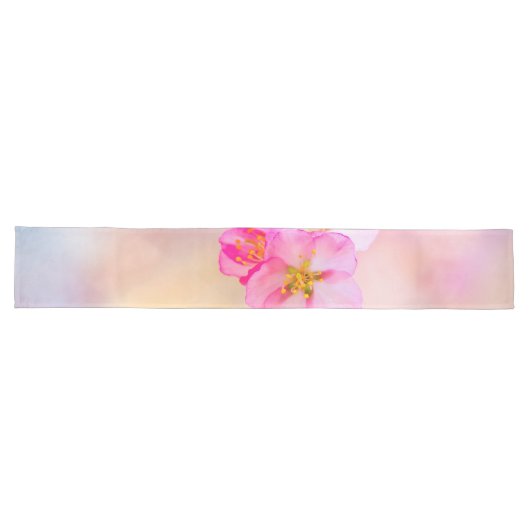 Mooie Sakura Cherry Blossom Lange Tafelloper (Horizontaal)