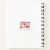 Mooie Sakura Cherry Blossom Notitieboek (Achterkant)