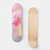 Mooie Sakura Cherry Blossom Persoonlijk Skateboard (Voorkant)