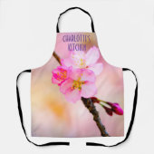 Mooie Sakura Cherry Blossom Schort (Voorkant)