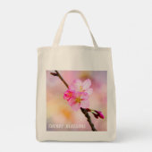 Mooie Sakura Cherry Blossom Tote Bag (Achterkant)