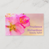 Mooie Sakura Cherry Blossom Visitekaartje (Voorkant)