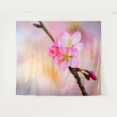 Mooie Sakura Cherry Blossom Wandkleed (Voorkant (horizontaal))