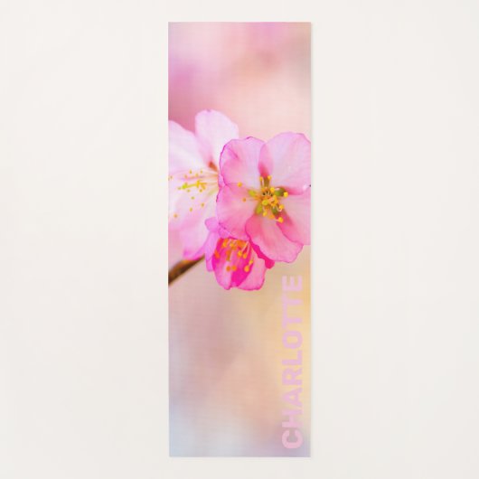 Mooie Sakura Cherry Blossom Yogamat (Voorkant)
