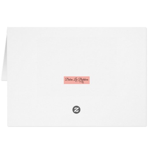 Mooie, sappige tuinbriefkaart (Achterkant Horizontaal)