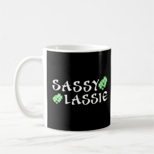 Mooie sassy lassie St Patrick's Day Funny for Koffiemok