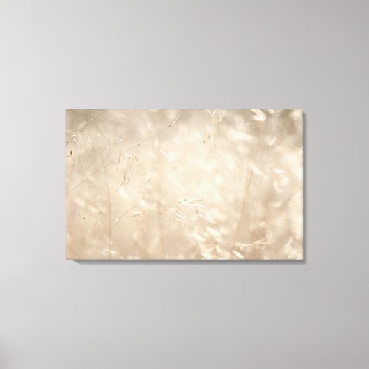 Mooie savanne gras canvas print (Voorkant)