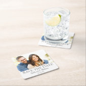 Mooie Save the Date foto Kartonnen Onderzetters (Insitu)