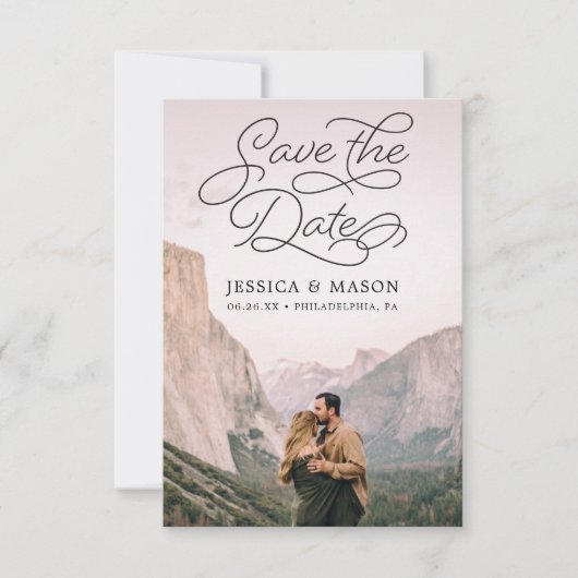 Mooie Save the Date Kaart - Save The Dates (Voorkant)