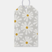 Mooie Scandi Madeliefjes Bedankbriefkaarten Cadeaulabel (Achterkant)