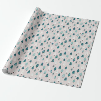 Mooie Scandinavische Kerstboom Mok Cadeaupapier