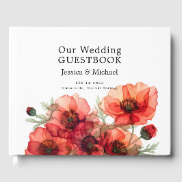 Mooie Scarlet Petal Serenade Gastenboek