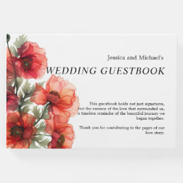 Mooie Scarlet Petal Serenade Gastenboek