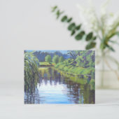 Mooie Scene in St. Louis Forest Park Briefkaart (Staand voorkant)