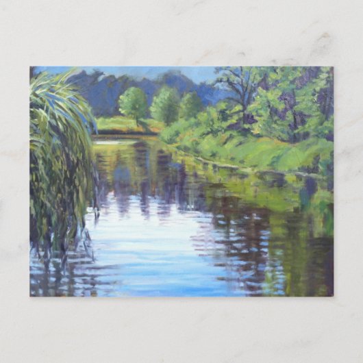 Mooie Scene in St. Louis Forest Park Briefkaart (Voorkant)