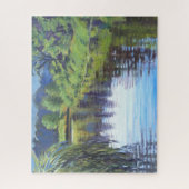 Mooie Scene in St. Louis Forest Park Legpuzzel (Verticaal)