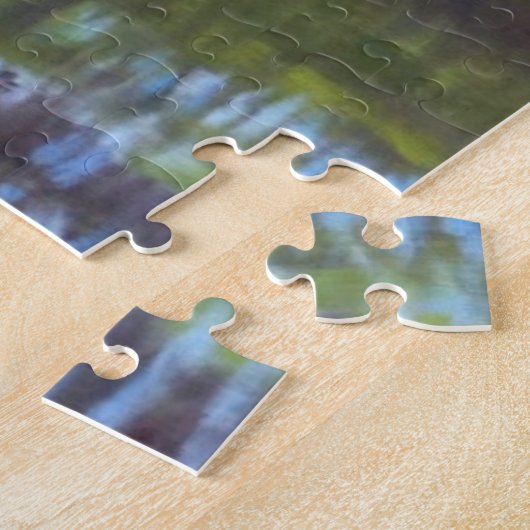 Mooie Scene in St. Louis Forest Park Legpuzzel (Zijkant)