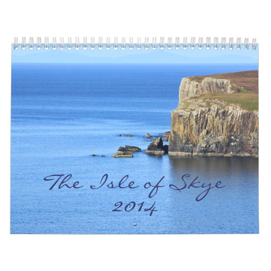 Mooie scènes uit het eiland Skye: 2014 Kalender (Hoes)