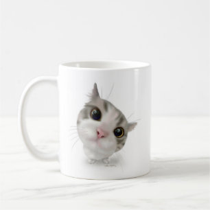 Mooie Schattige Kittens Cartoon Koffiemok