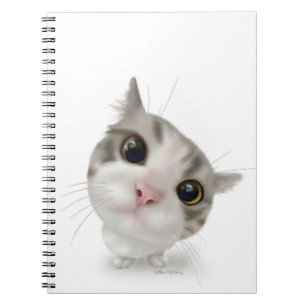 Mooie Schattige Kittens Cartoon Notitieboek