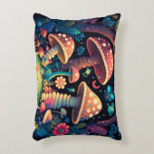 Mooie schattige magische paddenstoelen accent kussen (Voorkant(Verticaal))