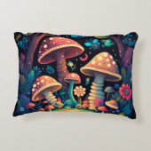 Mooie schattige magische paddenstoelen accent kussen (Achterkant)