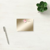 Mooie Schattige Stijlvolle Elegante Roos Post-it® Notes (Kantoor)