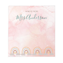 Mooie Schattigee Boho Rainbow Teacher Appreciation