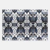 Mooie Schattigee minimalistische uil Inpakpapier Vel (Voorkant 2)