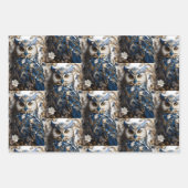 Mooie Schattigee minimalistische uil Inpakpapier Vel (Voorkant 3)