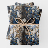 Mooie Schattigee minimalistische uil Inpakpapier Vel (In situ)