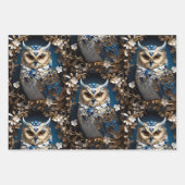 Mooie Schattigee minimalistische uil Inpakpapier Vel (Voorkant 3)