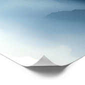 Mooie Schattigee Waterverf Cat Collectie Poster (Hoek)