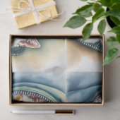 Mooie Schattigee Waterverf Cat Collectie Tissuepapier (Geschenk)