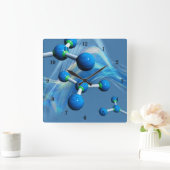 Mooie scheikundige wandklok (Huis)