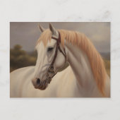 Mooie schilderij van paarden briefkaart (Voorkant)