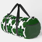 Mooie schildpad en bladpatroon  plunjezak (Rechterhoek)