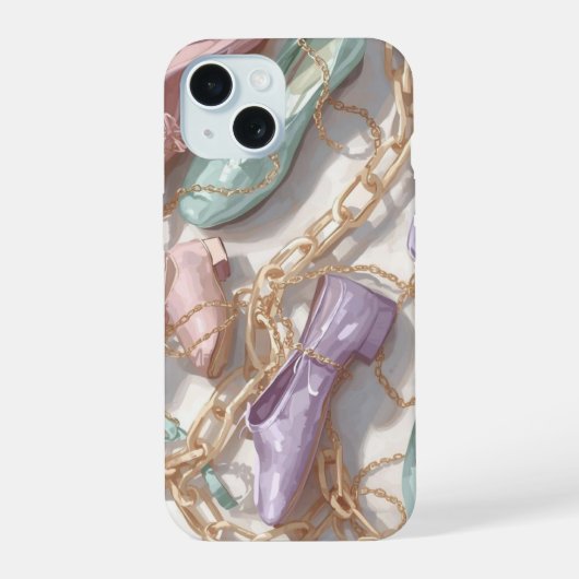 Mooie schoen iPhone 15 case (Achterkant)